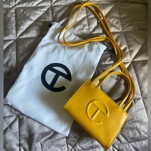 NEW: Telfar Small Bag in Mustard Yellow